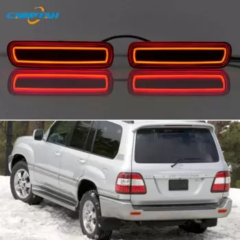 Автомобильные фонари заднего бампера для Toyota Land Cruiser LC100 1998 - 2007