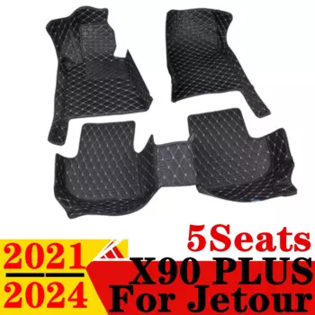Автомобильные коврики для Jetour X90 PLUS, 5 мест, 2024, 2023, 2022, 2021