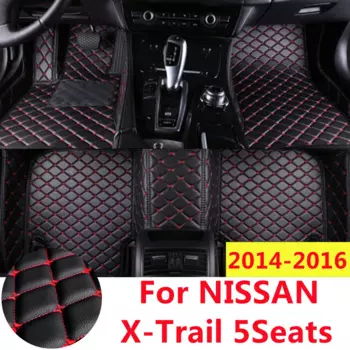 Автомобильные коврики для NISSAN X-Trail, 5 мест, 2016-2014 лет