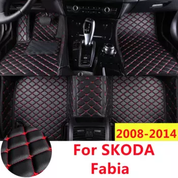 Автомобильные коврики для SKODA Fabia 2014 2013 2012 2011 2010-2008
