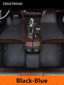 Автомобильные коврики для Toyota Venza Hybrid/Non-Hybrid 2022 2023 2024, пользовательские автомобильные подушечки для ног, ковровый чехол, аксессуары для интерьера