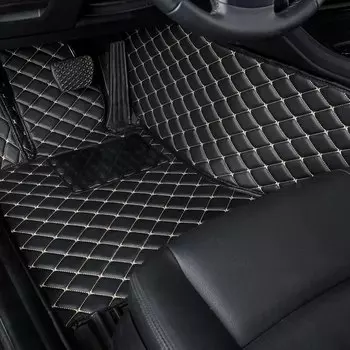 Автомобильные коврики на заказ для Changan Cs35 Plus 2018-2022 года, искусственная кожа, карманный ковер для телефона, аксессуары для интерьера автомобиля