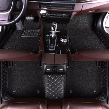 Автомобильные коврики на заказ для Ford Explorer 2020 2021 2022 2023, автомобильные коврики на 7 мест, полный комплект, аксессуары для интерьера