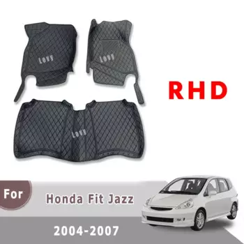Автомобильные коврики RHD для Honda Fit Jazz 2007 2006 2005 2004