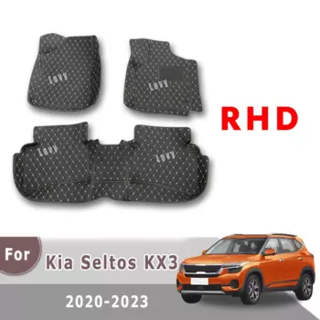 Автомобильные коврики RHD для Kia Seltos KX3 2023 2022 2021 2020