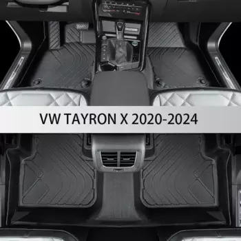 Автомобильные коврики TPE на заказ для VW TAYRON X 2020 2021 2022 2023 2024, водонепроницаемый ковер, авто аксессуары для интерьера