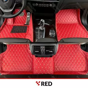 Автомобильные коврики в багажник для Fiat Freemont 7-местные места 2012 2013 2014 2015 2016 2017, индивидуальный напольный коврик, автоматические подушечки для ног, аксессуары для интерьера