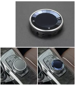Автомобильные кристаллы, мультимедийные кнопки, ручка, декоративная крышка, наклейка для BMW 5, 6, 7 серии G30 G38 G32 X3 G01 X4 G02, аксессуары