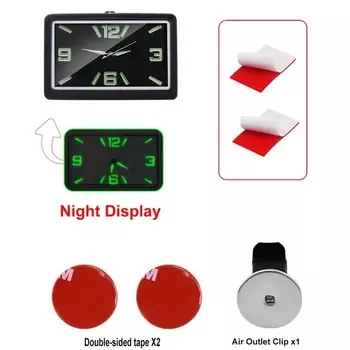 Автомобильные кварцевые часы, украшения для автомобиля, автомобиль, материал из цинкового сплава, модные премиальные автомобильные модные часы