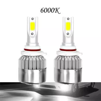 Автомобильные лампы CROSSFOX светодиодный лампы H7 H4 H11 H1 H3 H13 880 9004 9007 9003 9005 HB3 HB4 H27 9006 6000 светодиодный 8000K, Автомобильные фары