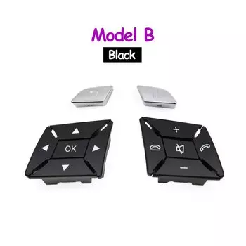 Автомобильные левые и правые кнопки переключателя на руле для BENZ C GLK E CLA GLA B CLS SLK SLC C204 GLK204 W207 W212 W246 W156 W218 W172