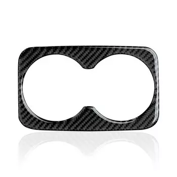 Автомобильные наклейки для подстаканника 2011-2024 Dodge Durango / 2011-2021 Jeep Grand Cherokee WK2, аксессуары, наклейки из углеродного волокна