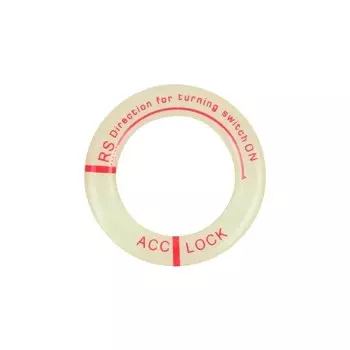 Автомобильные наклейки, светящиеся кольца для ключей, защитный Стайлинг, украшение для автомобиля, светящиеся кольца для ключей, флуоресцентные наклейки