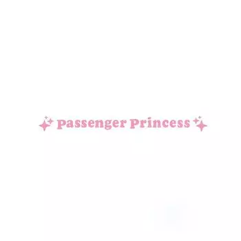 Автомобильные наклейки, зеркало заднего вида, водонепроницаемая наклейка, зеркальная пленка принцессы для пассажиров, женские автомобильные аксессуары для универсальной модели