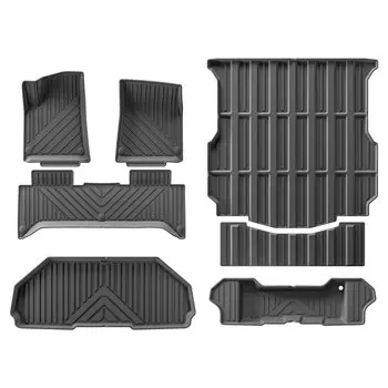 Автомобильные напольные коврики из ТПЭ, водонепроницаемые защитные аксессуары для автомобиля