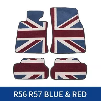 Автомобильные напольные коврики с левым рулем для MINI Cooper R56 F54 R55 CLUBMAN F55 5 дверей F56 3 двери R57 F57 F60 R60 Countryman