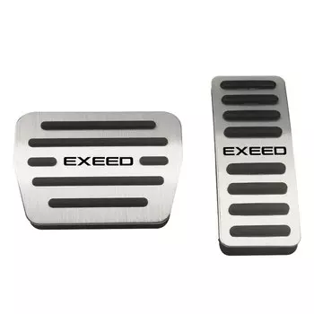 Автомобильные педали AT MT для Chery EXEED LX 2018 2019 2020 2021 2022 2023, алюминиевая педаль тормоза, газовый акселератор, Нескользящие колодки