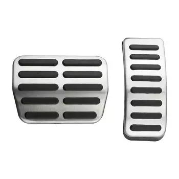 Автомобильные педали AT MT для Volkswagen VW Polo 6N 6N2 9N 9N3 6R хэтчбек седан 1996 - 2019 крышка газовой тормозной колодки из нержавеющей стали