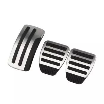 Автомобильные педали для Nissan X-trail T31 Qashqai J10, автомобильная накладка на педаль из нержавеющей стали AT MT для Nissan X-trail 2010-2013 Qashqai 2012-15