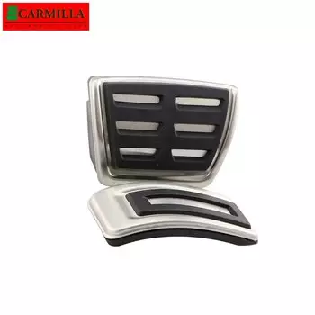 Автомобильные педали для Volkswagen VW Golf VII 7 7,5 MK7, вариант фургона 2013-2020, нержавеющая сталь AT MT, защитная крышка педали газа, тормоза