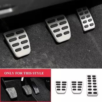 Автомобильные педали из нержавеющей стали для Hyundai Ix25 Creta Accent Verna Solaris для Kia K2 Rio Soul KX3 2011-16 чехол для педали газа, тормоза