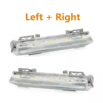 Автомобильные передние левые и правые светодиодные DRL дневные ходовые огни противотуманные фары сигнальная лампа 12 В для Mercedes-Benz W204 W212 C250 C280 C350 E350