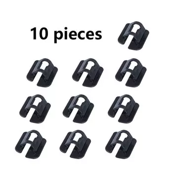 Автомобильные пластиковые крепления, капот, хлопковый изоляционный обруч, подкладка, зажимы, пряжка, аксессуары для интерьера для Volvo S80 S80L S60, 5 шт., 10 шт.