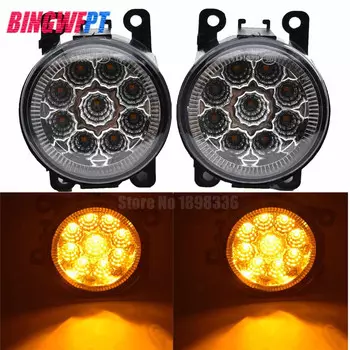 Автомобильные противотуманные фары 2 шт., светодиодсветодиодный фары для Honda Pilot 2012 л V6 2013 2014 2016 2015 для Honda Fit 2015 2017 2018