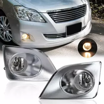 Автомобильные противотуманные фары для Toyota Premio 2010 2011 2012 2013 2014 2015 2016 2017, галогенный комплект, бампер, дневные ходовые огни DRL, дневные фары