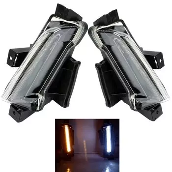 Автомобильные противотуманные фары DRL для Chevrolet Camaro, светодиодные дневные ходовые огни, указатели поворота для Chevy Camaro ZL1 RS 1LT 2016 2017 2018