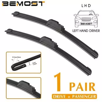 Автомобильные щетки стеклоочистителя для Toyota Yaris Japanese 2006-2011 24 "+ 14" Лобовое стекло чистые резиновые силиконовые автомобильные дворники