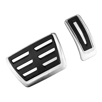 Автомобильные спортивные ножные педали для Audi A4 B9 Avant A5 F5 FY 2016 2017 2018 2019, топливный тормоз, подножка, накладка на педаль, автомобильные аксессуары