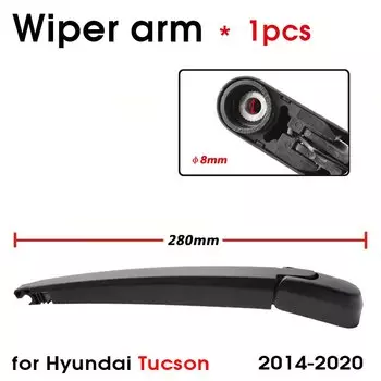 Автомобильные стеклоочистители заднего стекла Лобовое стекло Дворники для Hyundai Tucson хэтчбек 350 мм 2014-2020 автомобильные аксессуары