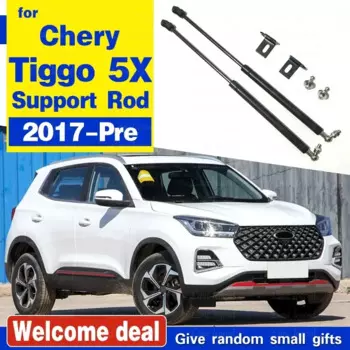 Автомобильные стойки капота, гидравлический стержень для Chery Tiggo 5X 2017-2023, пружинный амортизатор, подъемный комплект, аксессуары для стайлинга