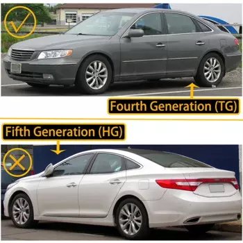 Автомобильные столбы, молдинговая крышка, украшение для Hyundai Azera/greattg 2006 2007-2008 2010, оконная отделка, BC наклейки на колонку