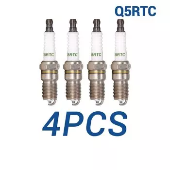 Автомобильные свечи, Свеча зажигания Q5RTC, замена для свечей BPR5EFS Denso VT16 Champion RS12YC Brisk GR17YC AC Delco 41-606