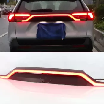 Автомобильные светодиодные фонари бампера для Toyota RAV4 RAV 4 2019 2020 2021 2022, задние фонари, задние противотуманные фары, стоп-сигнал, отражатель 12 В, фонари заднего хода