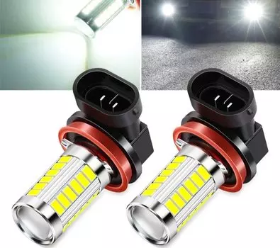 Автомобильные светодиодные фонари для VW Passat B6 Sedan Wagon 2006 2007 2008 2009 2010 2011, Стайлинг автомобиля, передняя противотуманная фара, противотуманная фара со светодиодными лампами