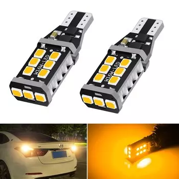 Автомобильные светодиодные лампы Canbus W16W T15, 2 шт., 6500 лм, 921 к, белые, 912, 150, фонари заднего хода для Toyota Camry 40 Corolla Prius 12 В