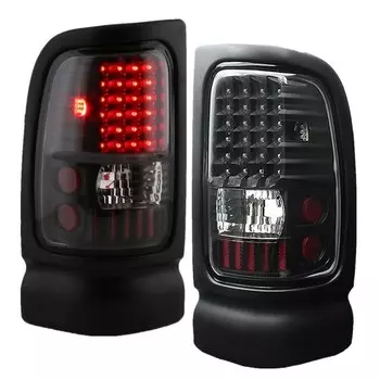 Автомобильные светодиодные задние фонари 12 В в сборе для Dodge Ram 1500 2500 3500-1994, светодиодные задние стоп-сигналы Дымчатого цвета, аксессуары