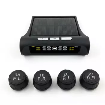 Автомобильные TPMS система контроля давления в шинах, солнечная энергия, цифровой ЖК-дисплей, автомобильные системы сигнализации безопасности, давление в шинах