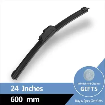 Автомобильные универсальные стеклоочистители, бескаркасные стеклоочистители из натурального каучука, подходят для многих моделей