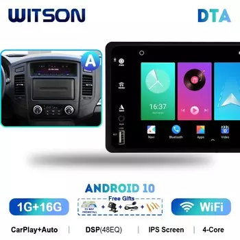 Автомобильные видеоплееры WITSON 7 дюймов для MITSUBISHI ASX LANCER OUTLANDER PAJERO TRITON 2006-2017 с DSP WIFI BT Android Auto