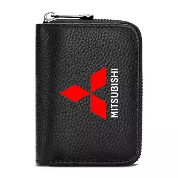 Автомобильные водительские права из натуральной кожи, идентификационная карта, идентификационная карта для Mitsubishi Lancer Ralliart 10 3 9 EX Outlander 3 ASX L200