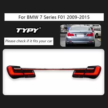 Автомобильные задние фонари для BMW серий 7 F01 F02 2009-2015, через задние фонари головного света до G12, автостайлинг Plug And Play, автомобильные аксессуары