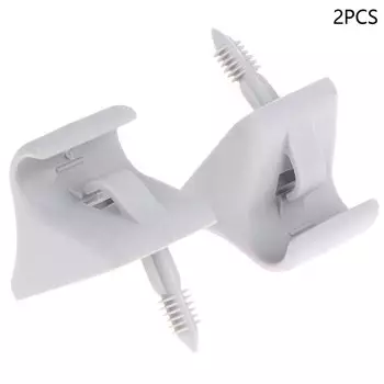 Автомобильные зажимы для солнцезащитного козырька, фиксатор-крючок для Hyundai Getz 2002-2011 852351C300QS, автомобильный зажим для солнцезащитного козырька, опорный кронштейн для солнцезащитного козырька, 2 шт.