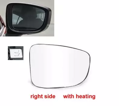 Автомобильные зеркала для Mazda 3 Axela 2017 2018 2019, дверные крылья, зеркала заднего вида, отражающие линзы, линзы для зеркала заднего вида, стекло