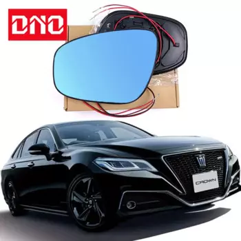 Автомобильные зеркала заднего вида для Toyota Crown 200 210, сигнал поворота + нагрев + антибликовые линзы для зеркала заднего вида