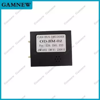 Автомобильный 16-контактный адаптер жгута проводов Canbus Box декодер Android радио кабель питания для BMW E39 E46 E53 X5 5 серии OD-BM-02
