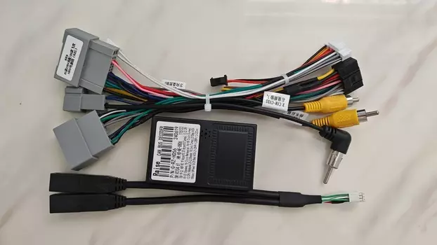 Автомобильный 16-контактный Android-радиокабель питания адаптер с can-шиной для Honda CRV Civic (2021) Аудио DVD-плеера жгут проводов